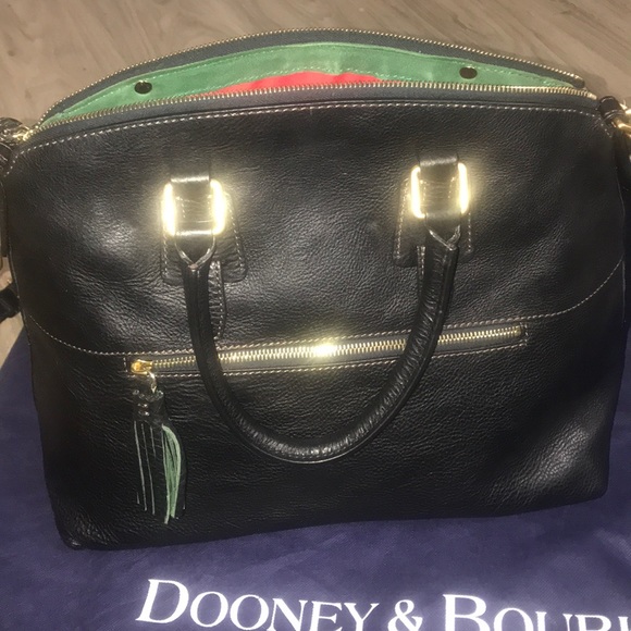 Dooney & Bourke Florentine Leather Clayton - Picture 3 of 8